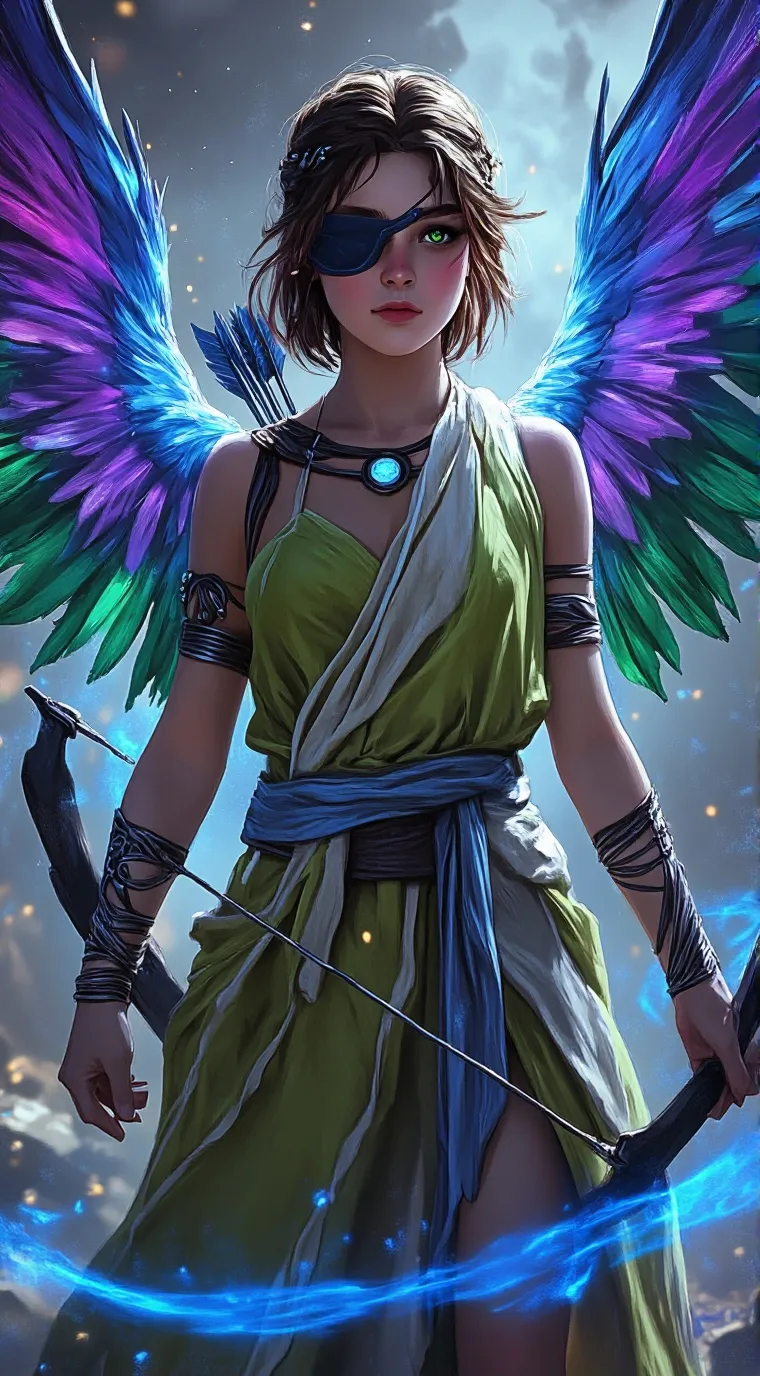 ai character: Elysia  background