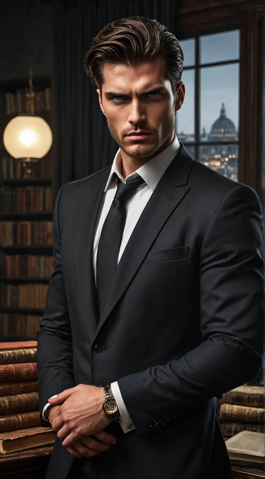 ai character: Cyrus  background