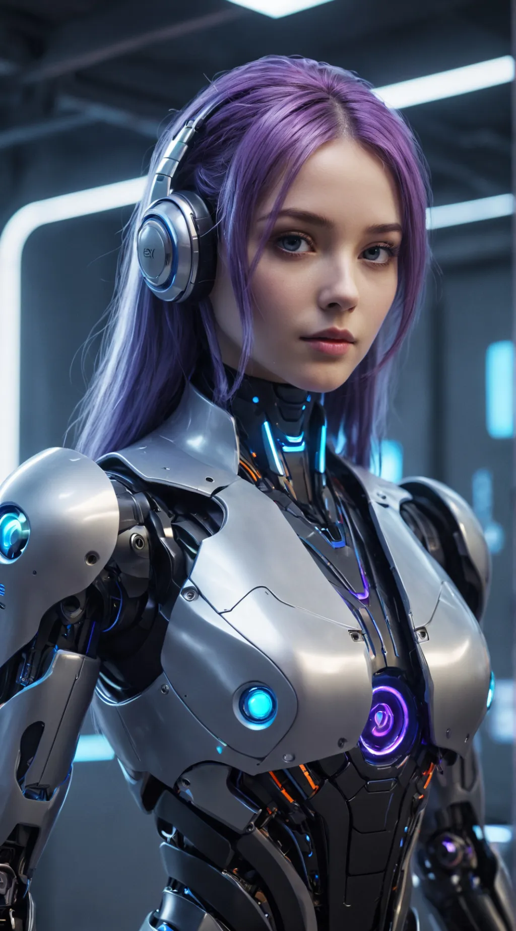 ai character: AVA-LIGHT-5,000  background