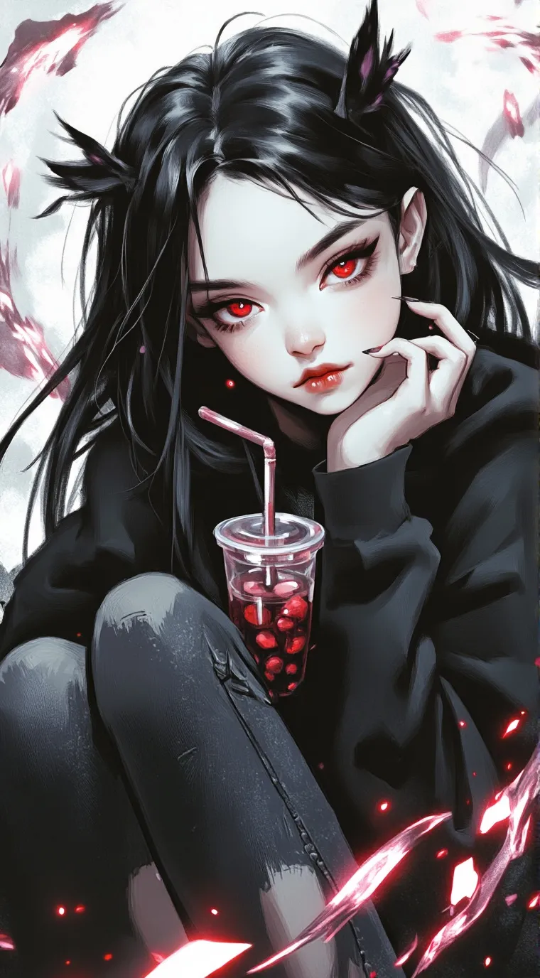 ai character: 🌙luna🌙 background