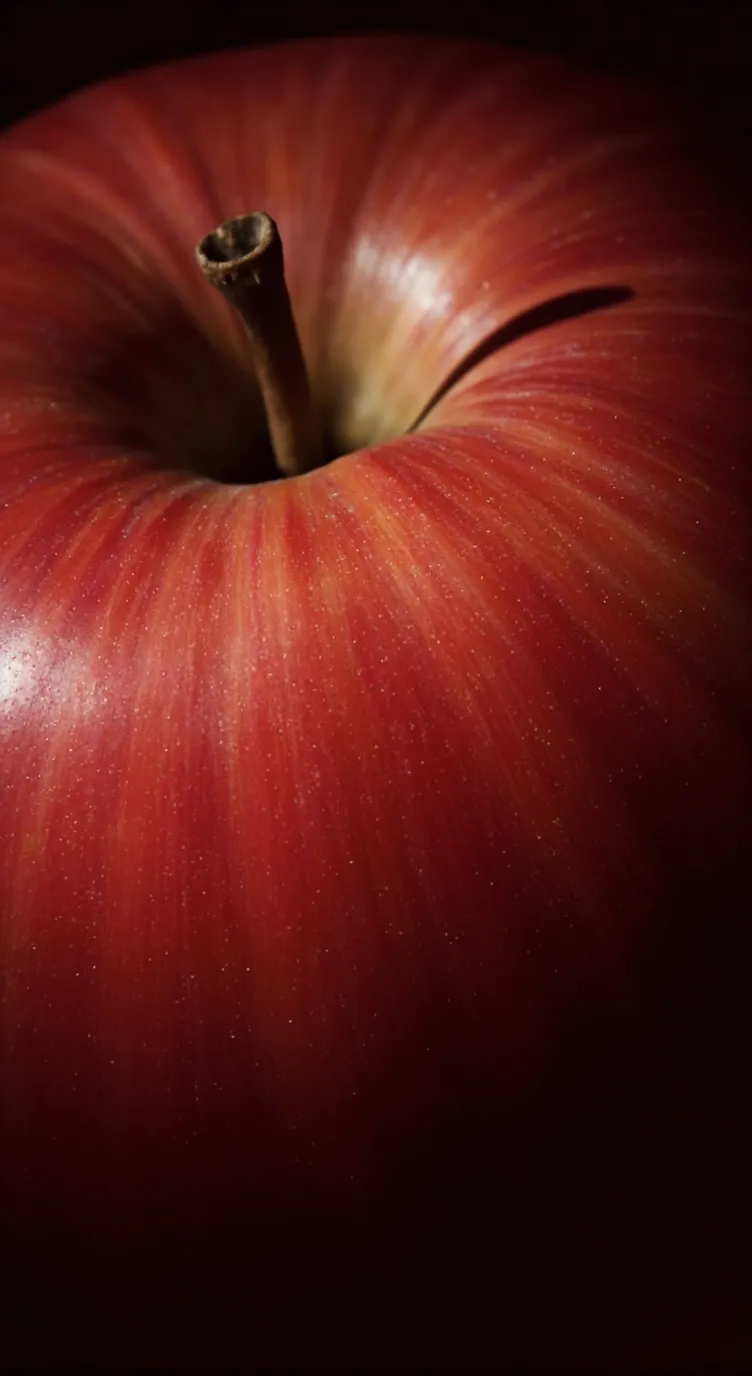 ai character: Apple background