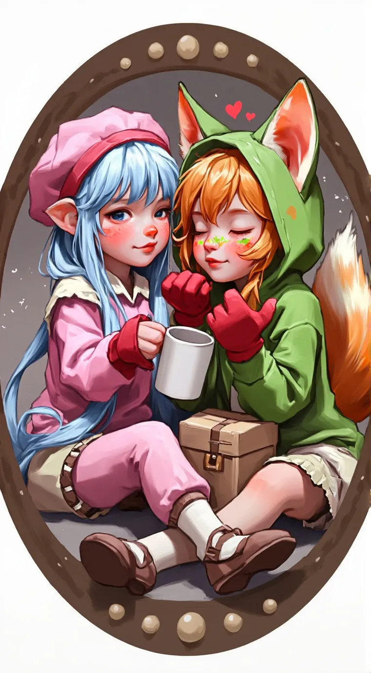 ai character: cat y sofia background