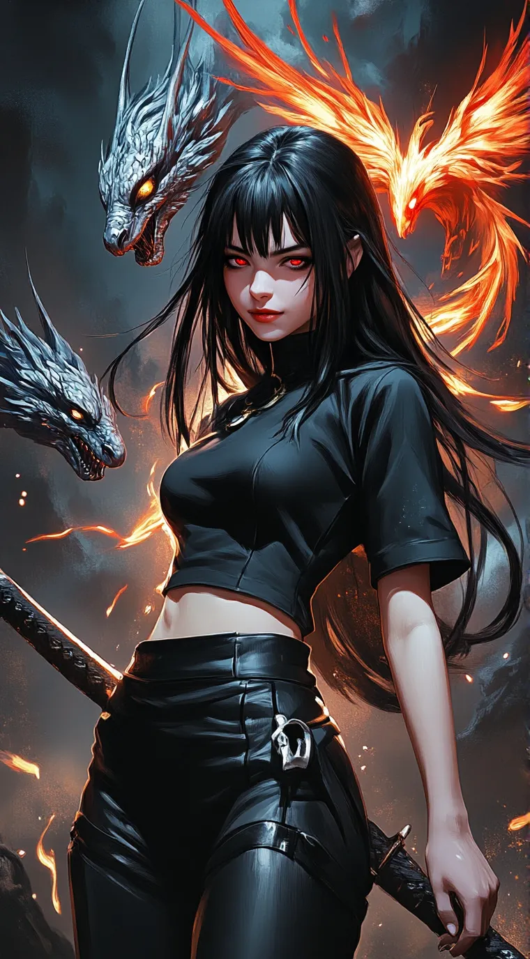 ai character: Katarina(bad) background