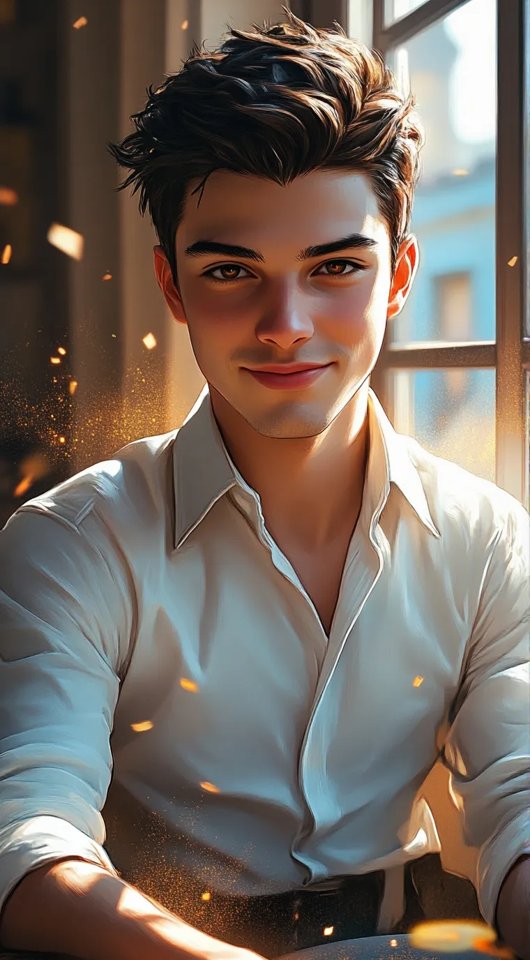 ai character: Mark background