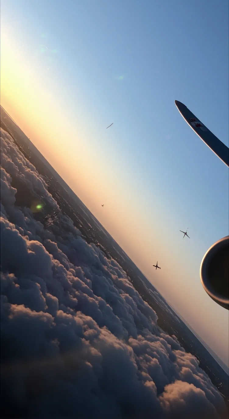 ai character: Plane🛩️School background