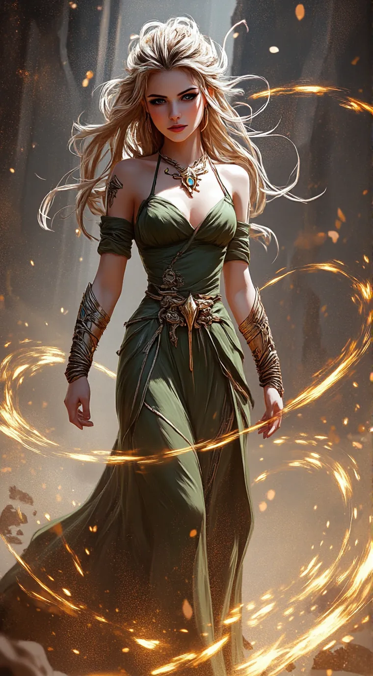 ai character: ￼ Karina ￼ background