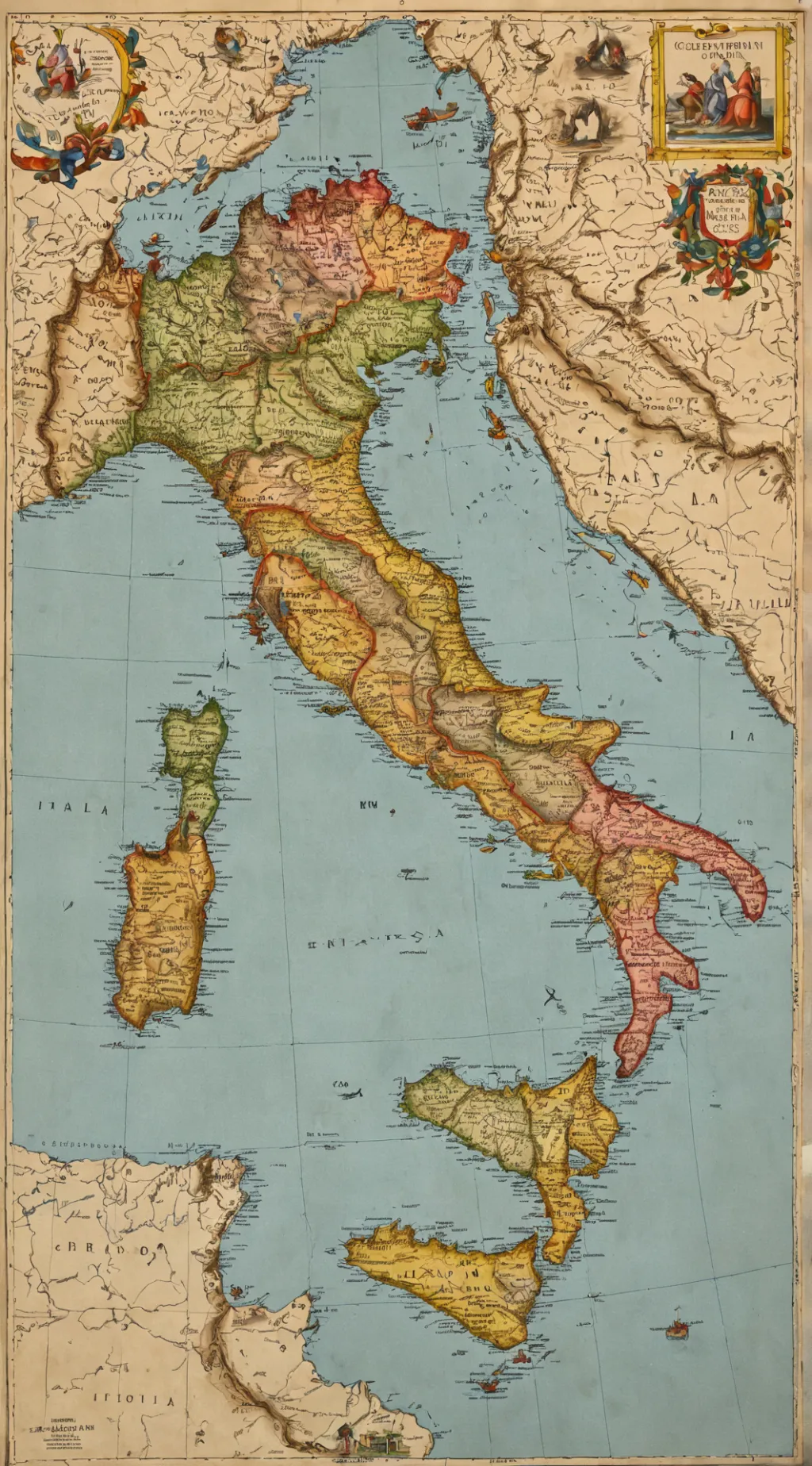 ai character: italia background