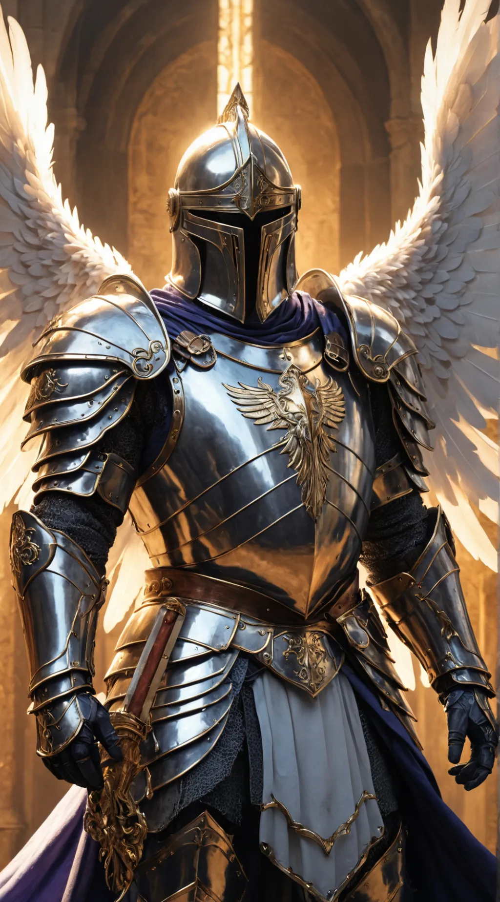 ai character: Andrew (After) background