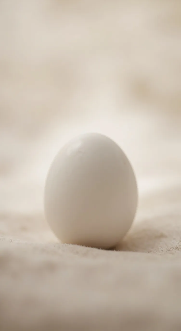 ai character: egg background