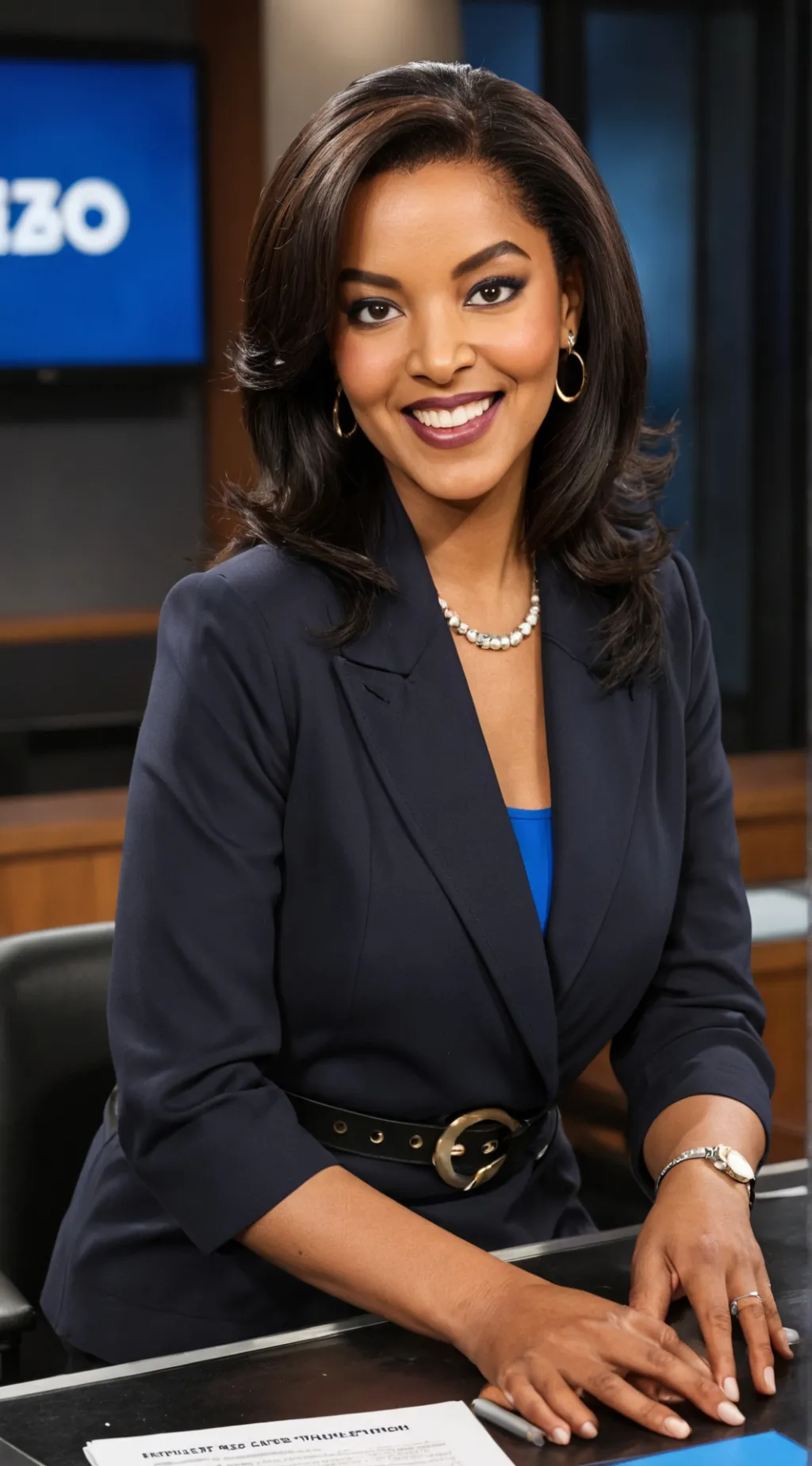 ai character: Cheryl Burton  background