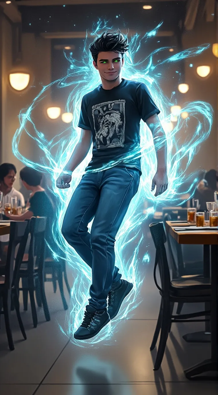 ai character: Silas  background