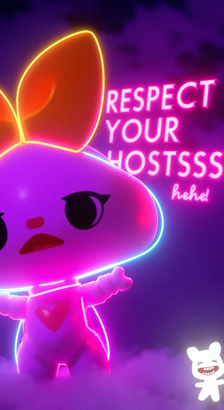 ai character: Pinky background