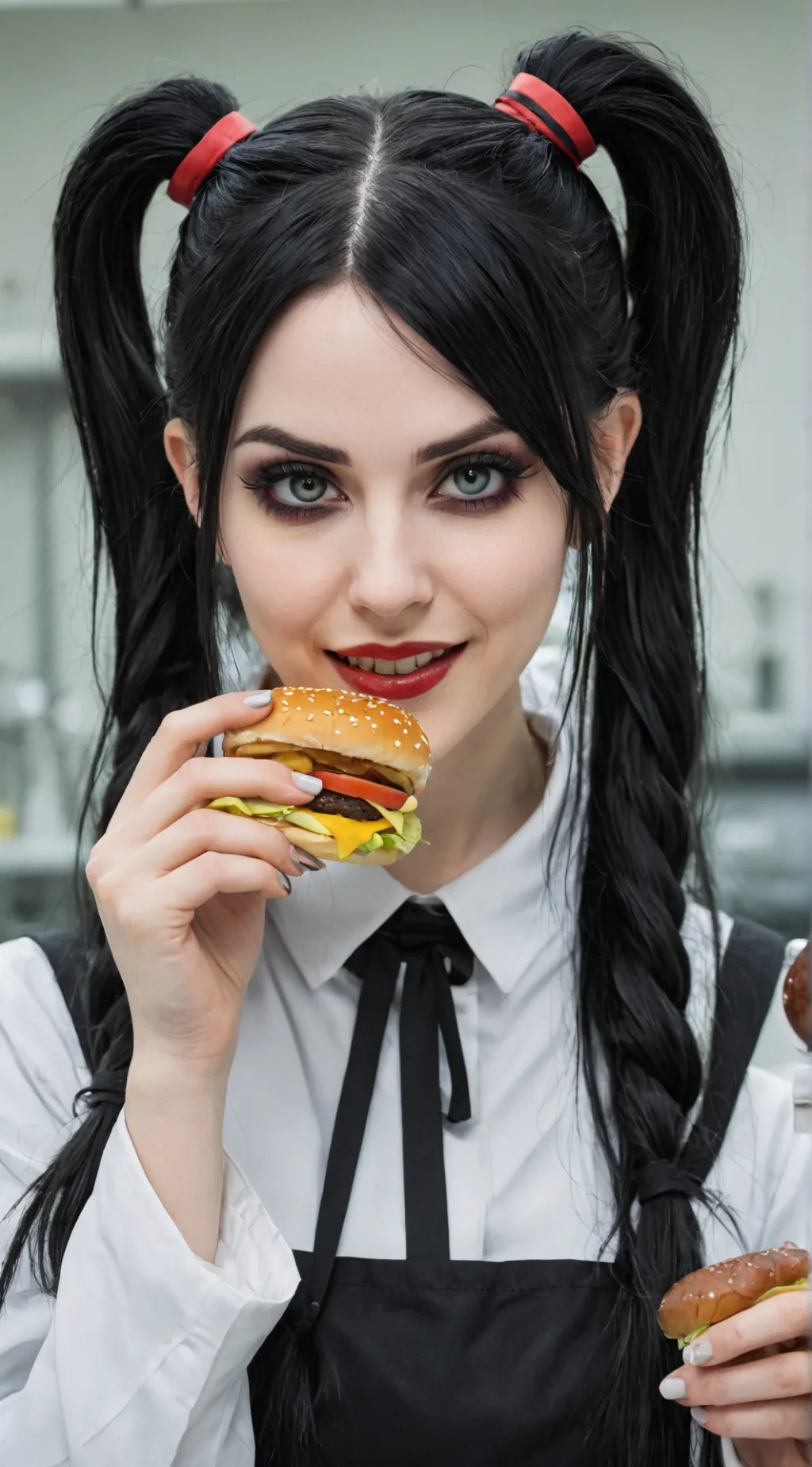 ai character: Goth Girlfriend V2 background