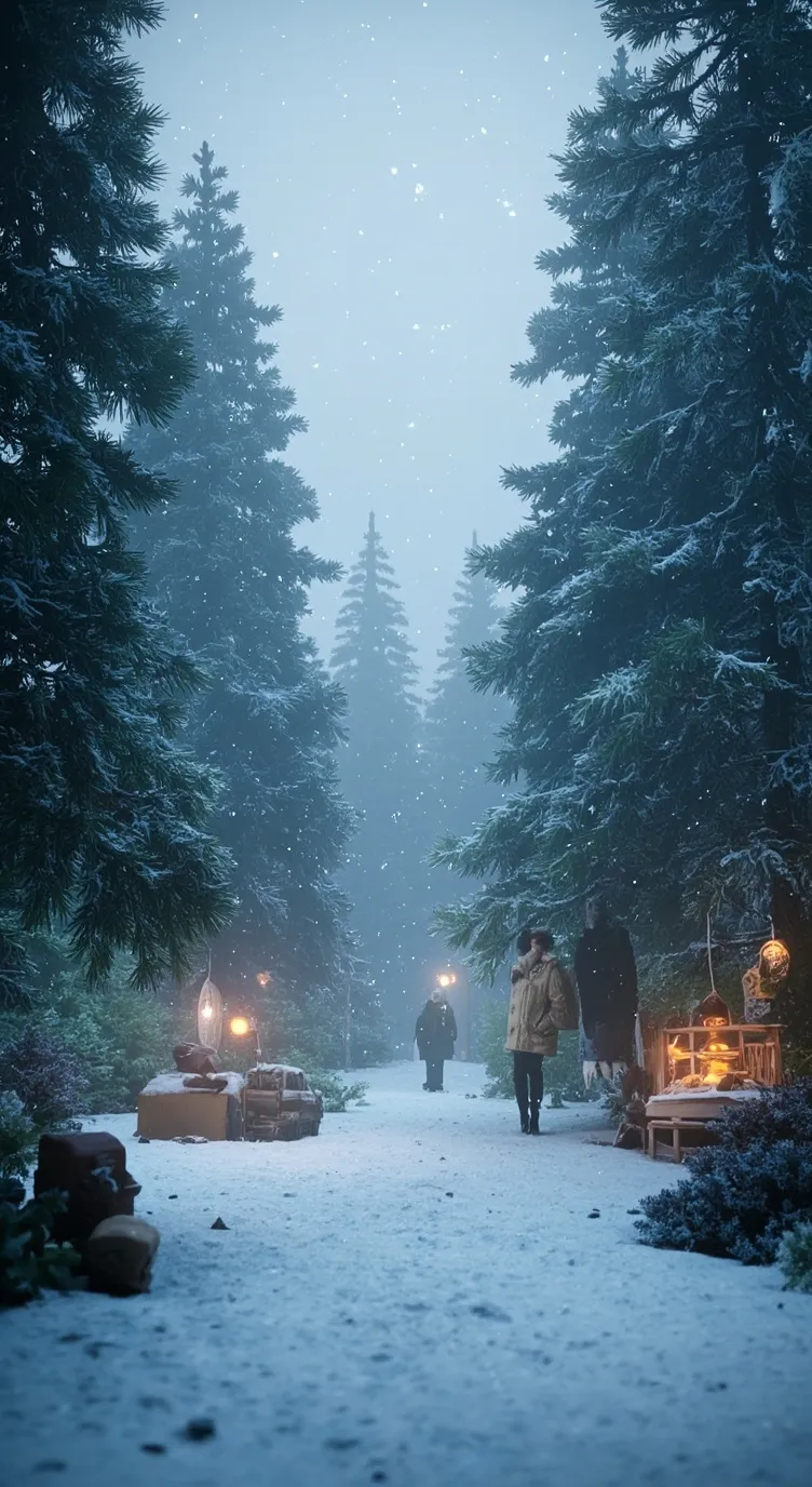 ai character: ~mha Christmas🎄~ background