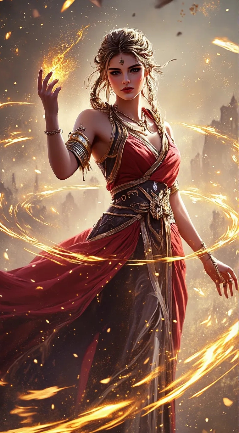 ai character: ￼ Lily background