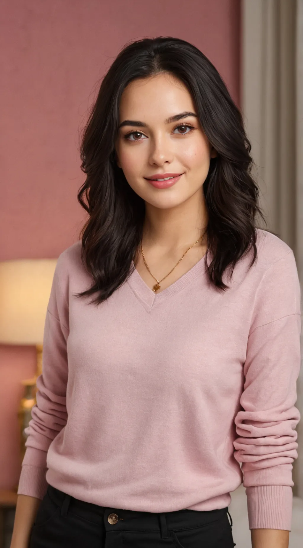 ai character: Valentina  background