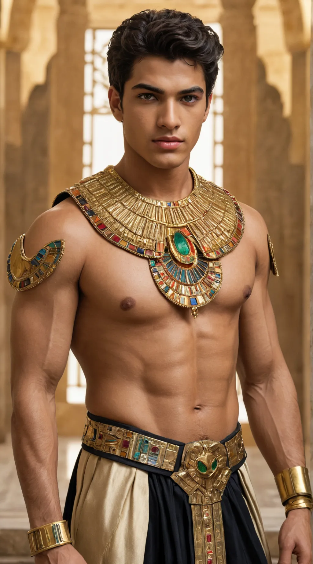 ai character: Pharahs Myloa background