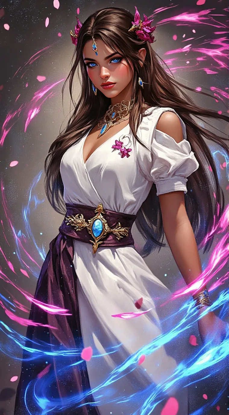 ai character: Aaliyah ￼ background