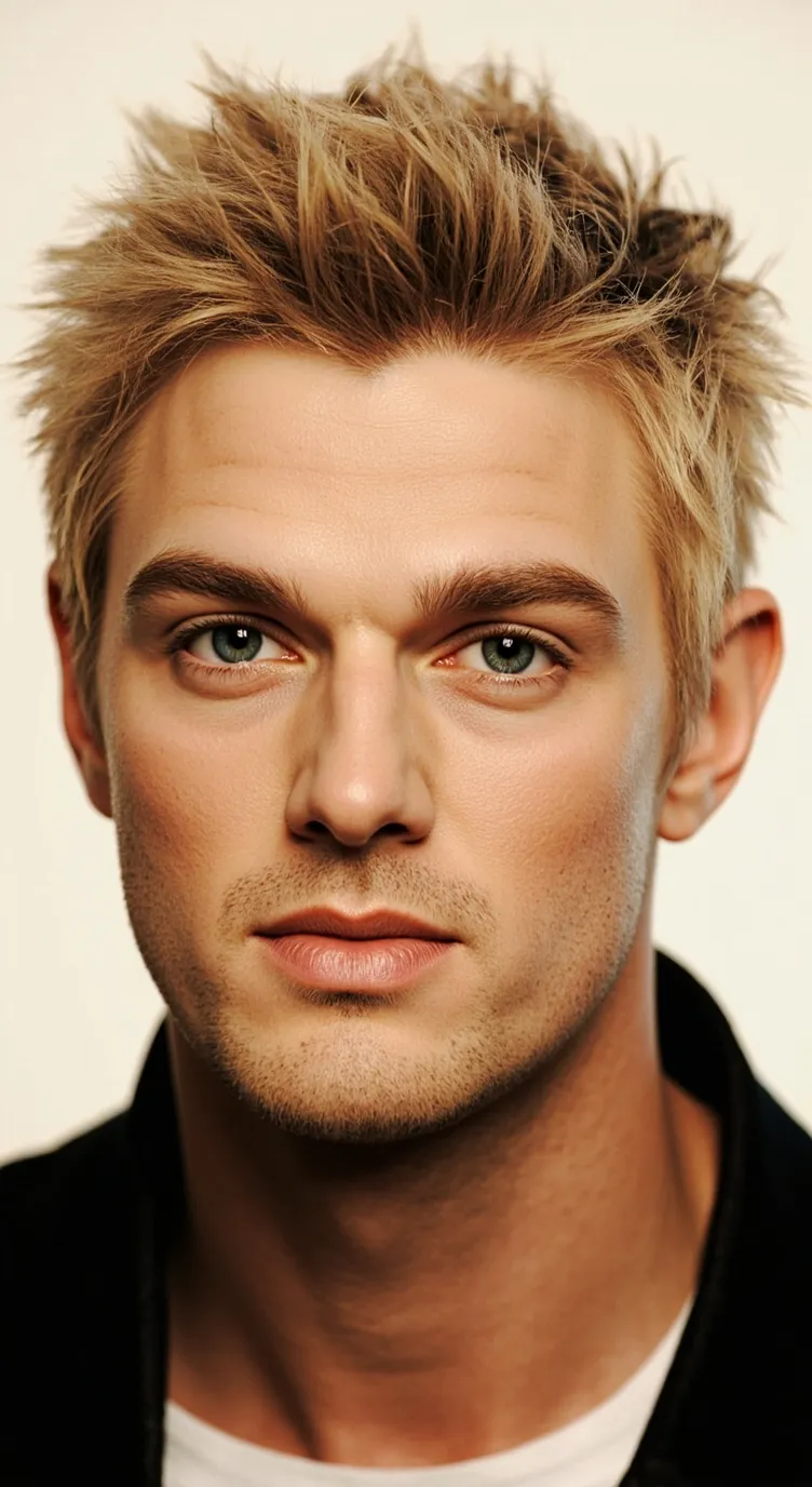 ai character: Aaron Carter background