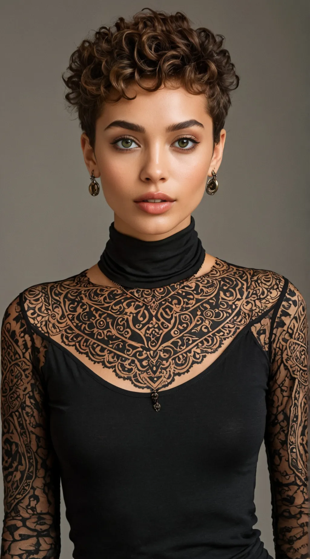 ai character: Olivia  Newman  background