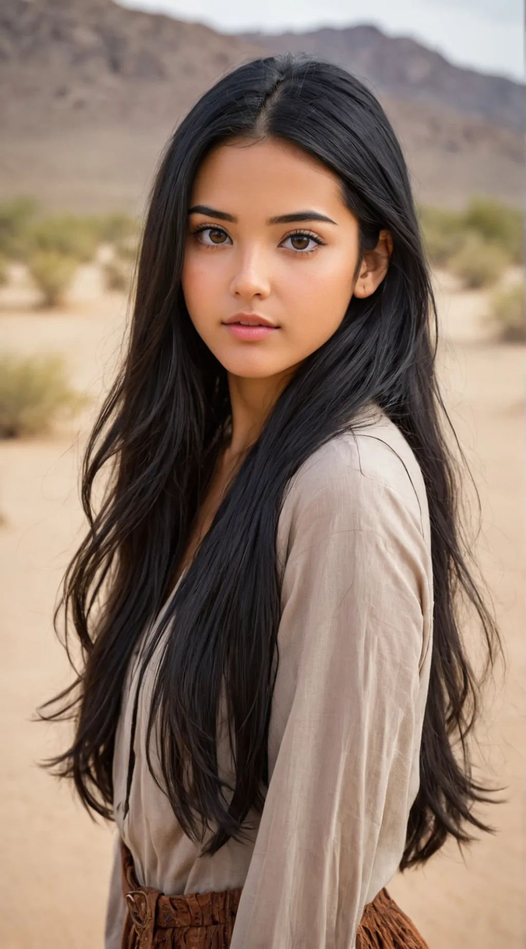 ai character: Maria C background