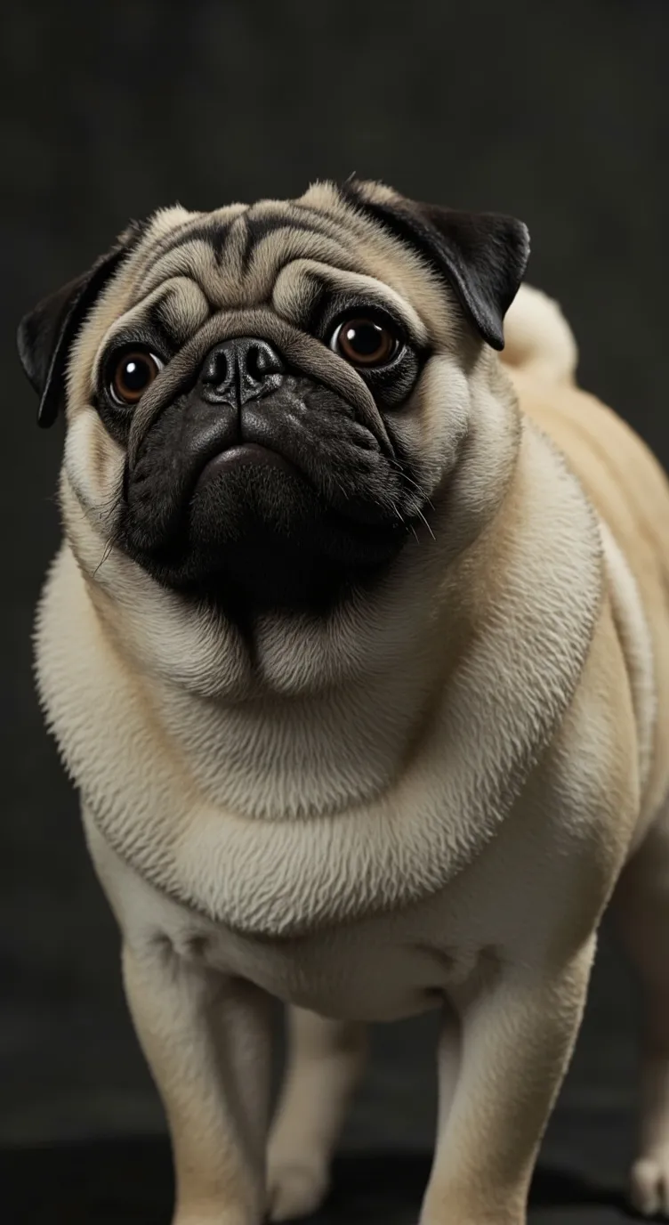 ai character: Pug background