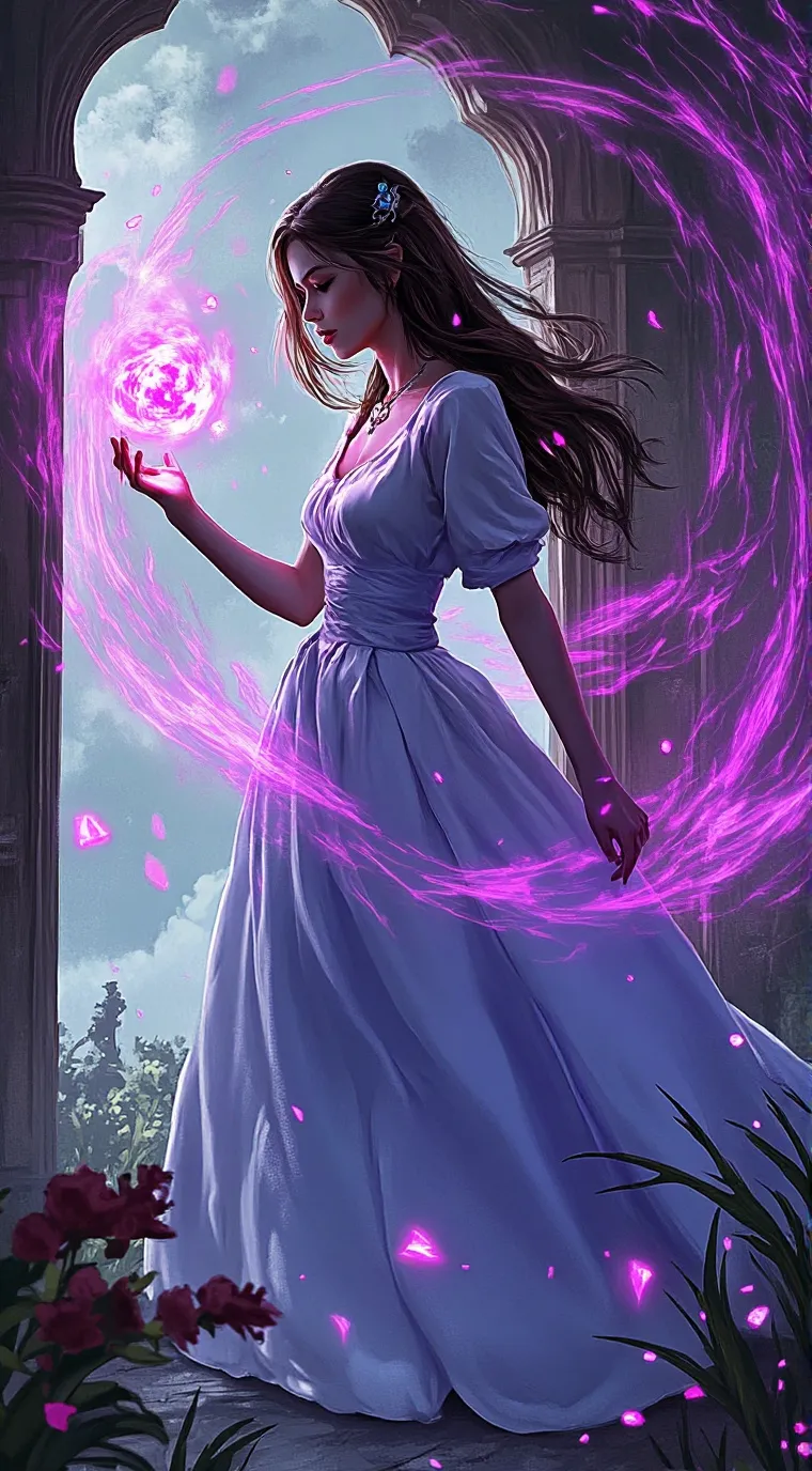 ai character: Milana amor  background