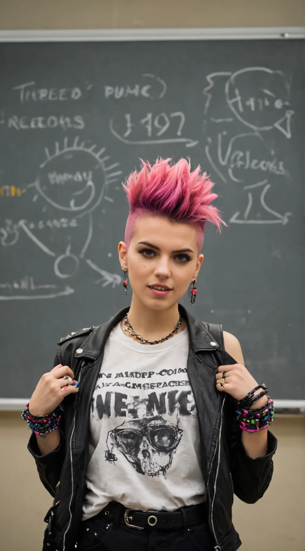 ai character: Prof. Thornbush  background