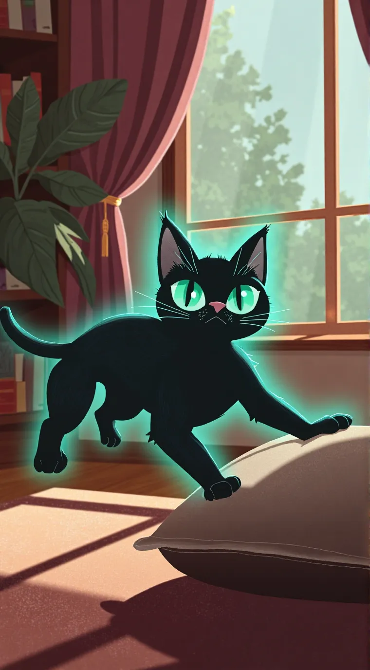 ai character: macarron! 💤🎄 background