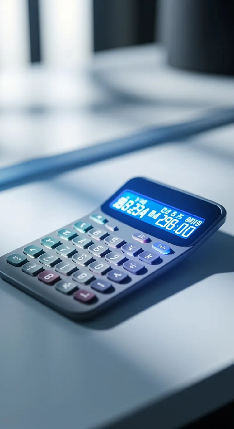 ai character: Smart Calculator background