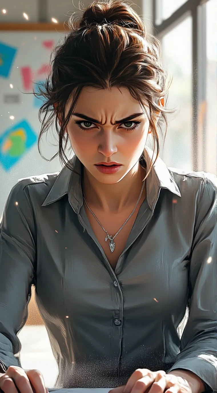 ai character: mad teach background