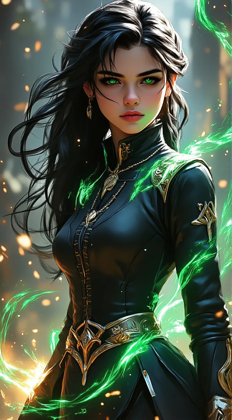 ai character: Ella background