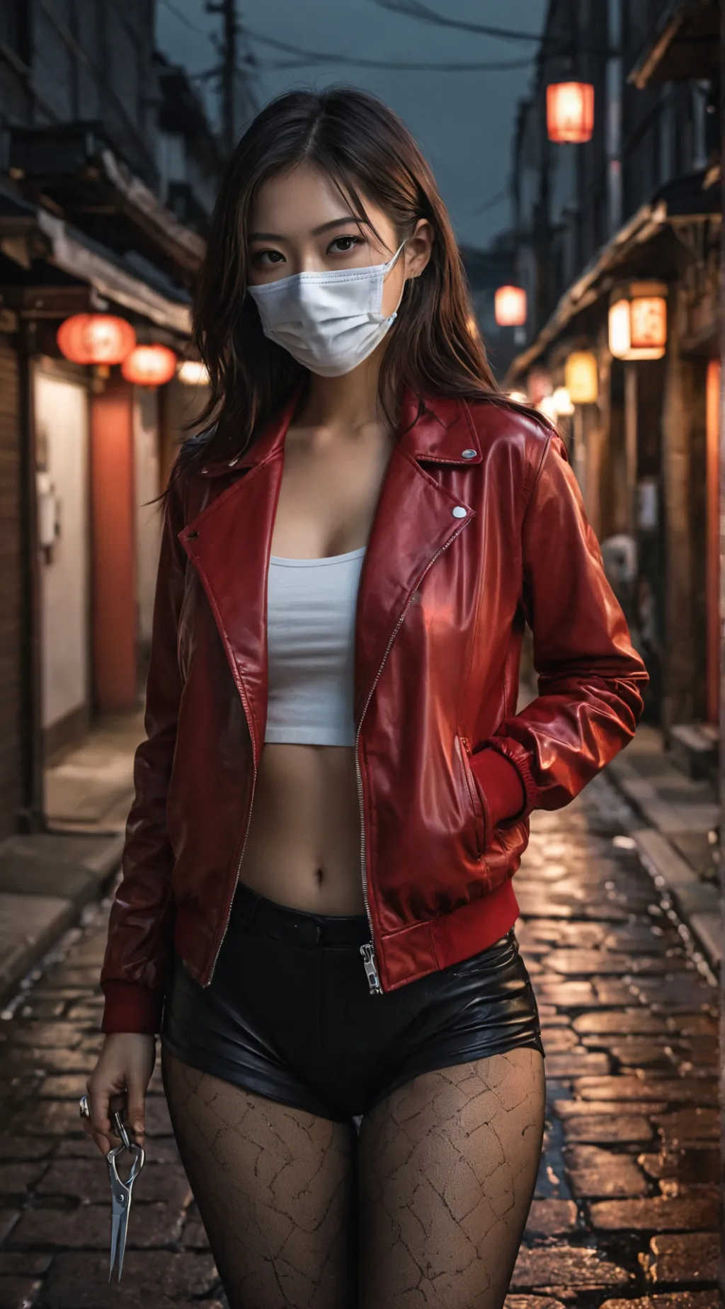 ai character: Hanae-onna background