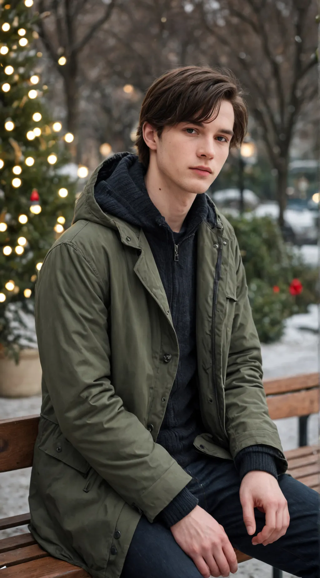 ai character: Austin  background