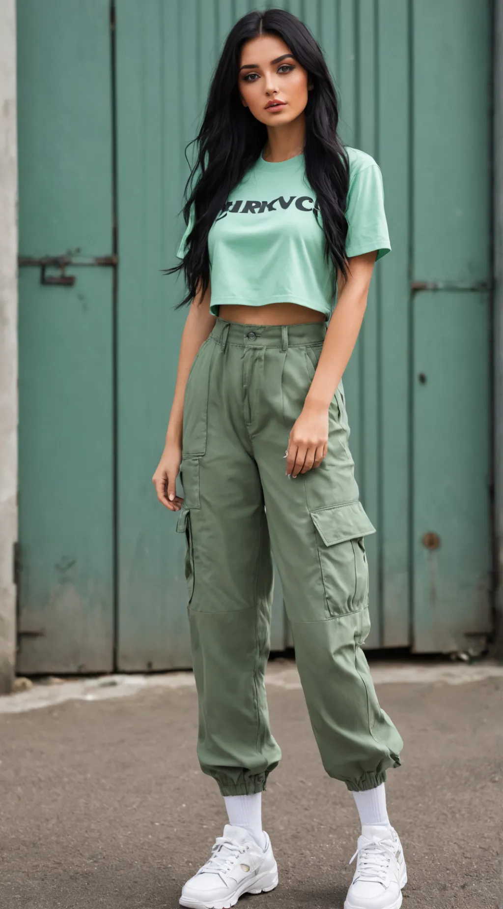 ai character: Kylie  background