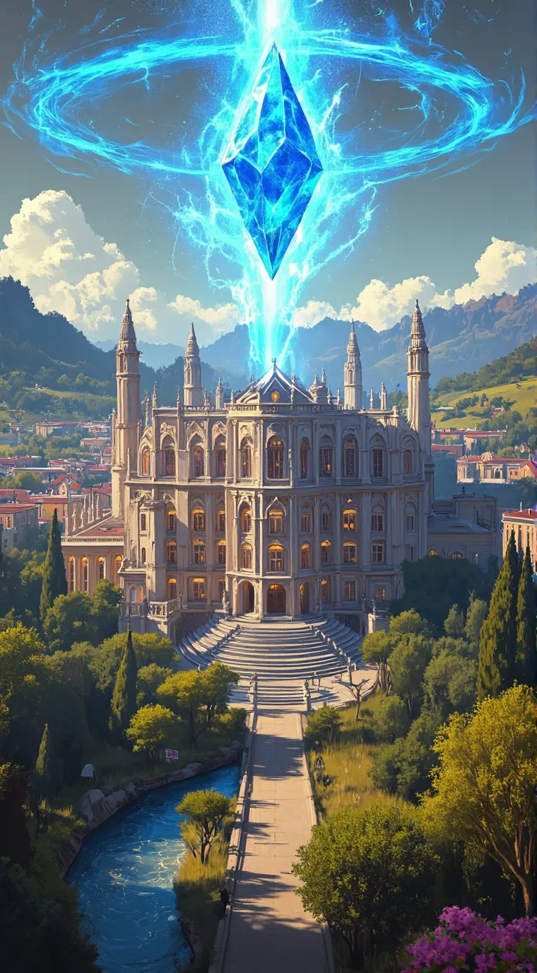 ai character: Wisteria Academy~• background