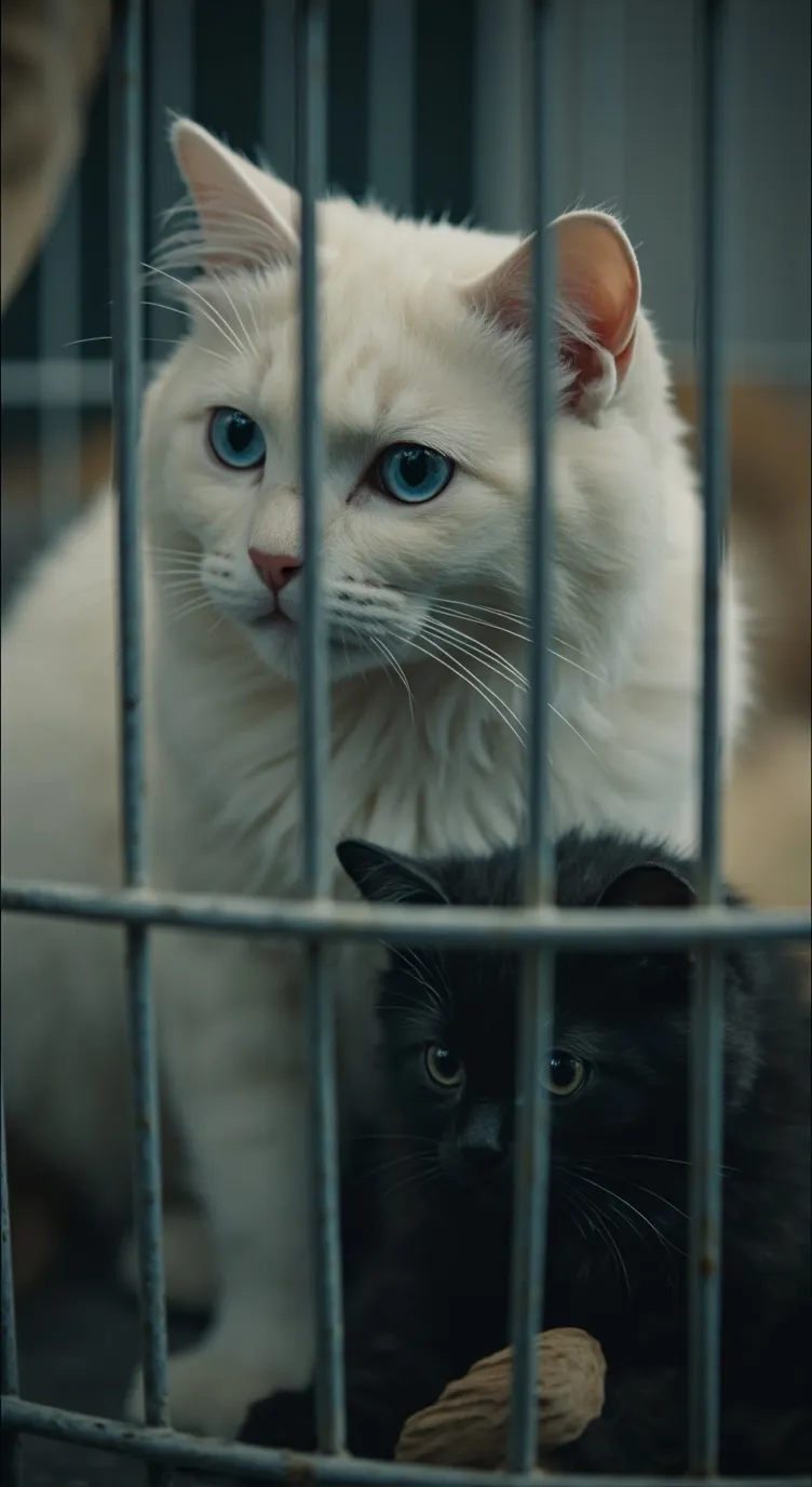 ai character: Cookie and milky background