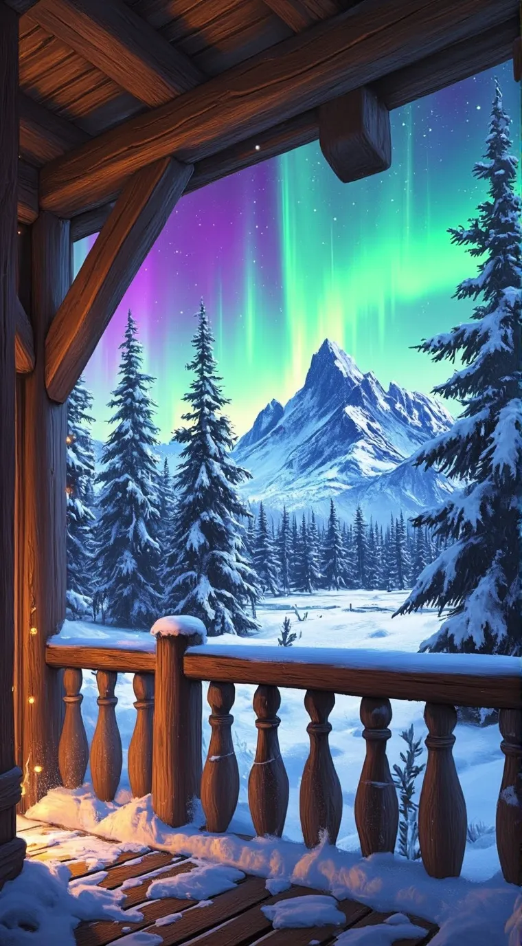 Talkie AI - Chat with Winter Cabin