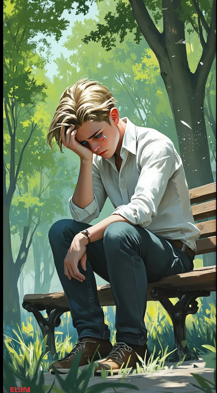 ai character: Sad? background