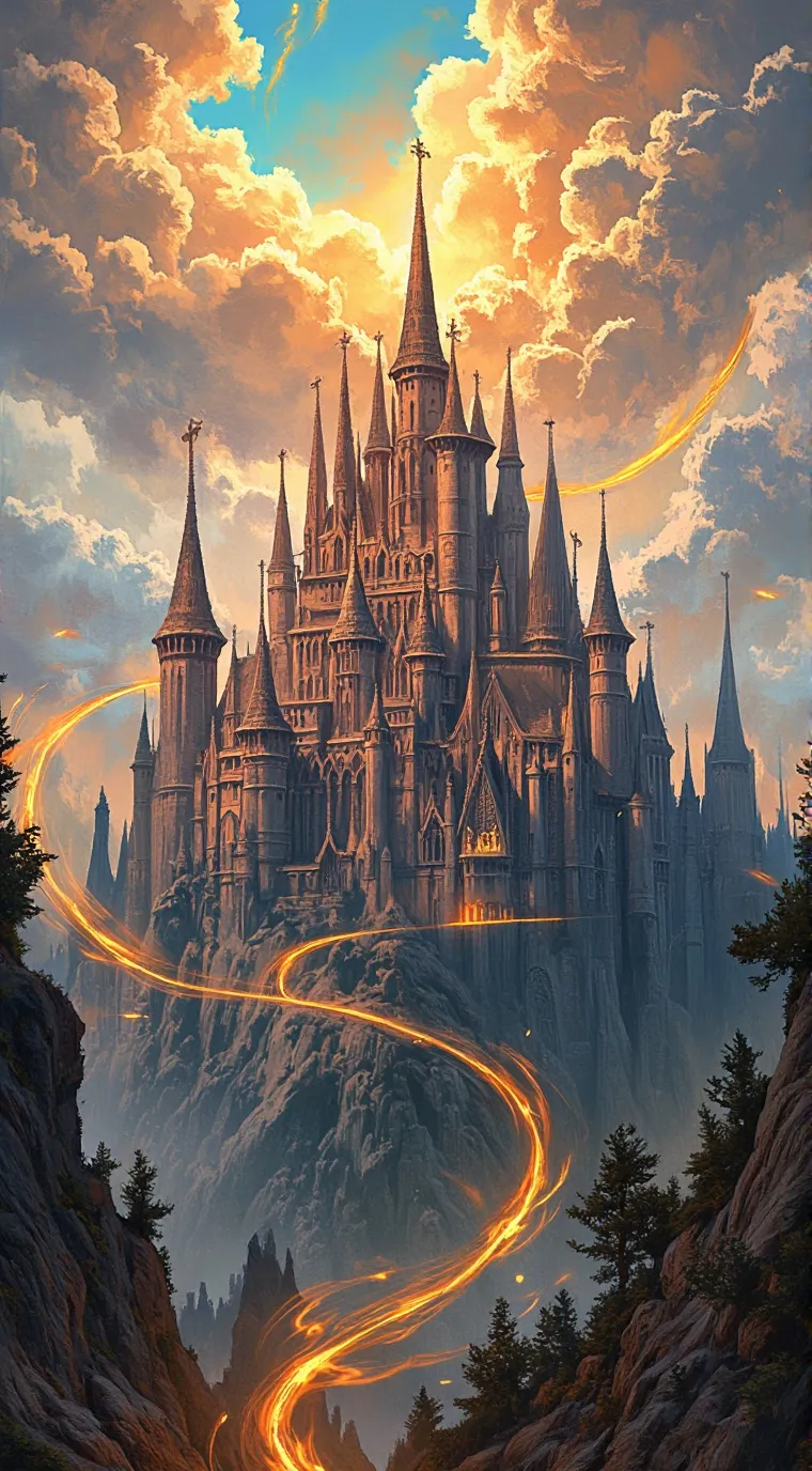 ai character: The middle background