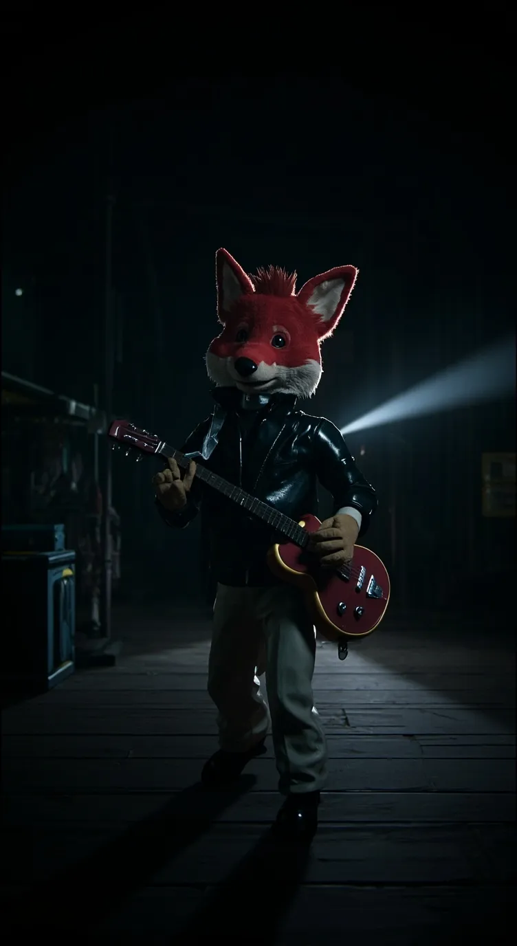 ai character: scrache fox background