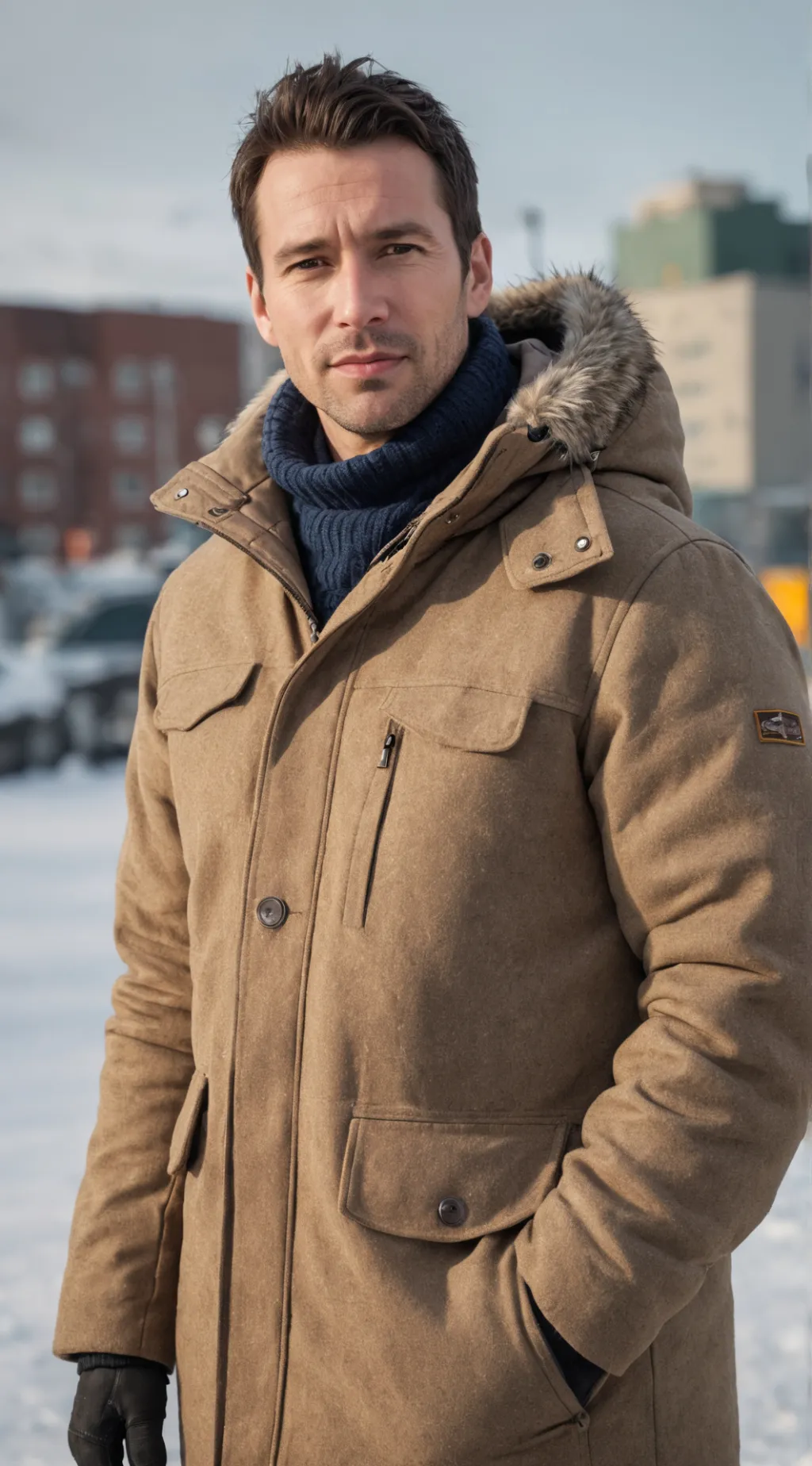 ai character: Nicholas Davidson background