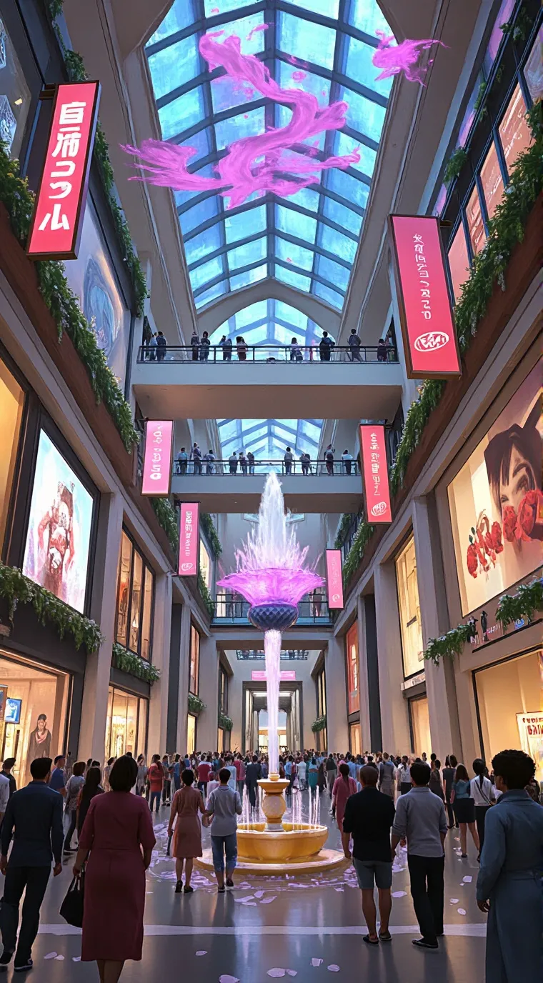 ai character: The city background