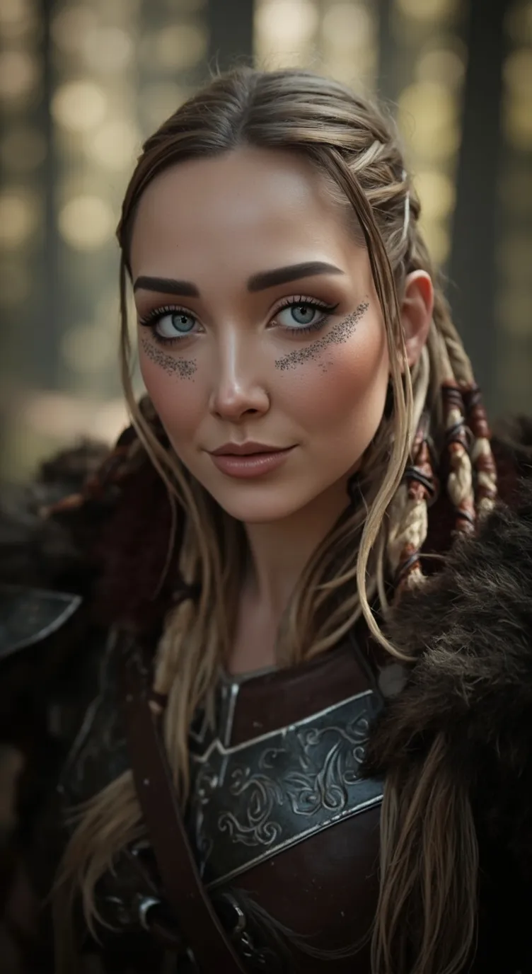 ai character: Helga Tobiansen background