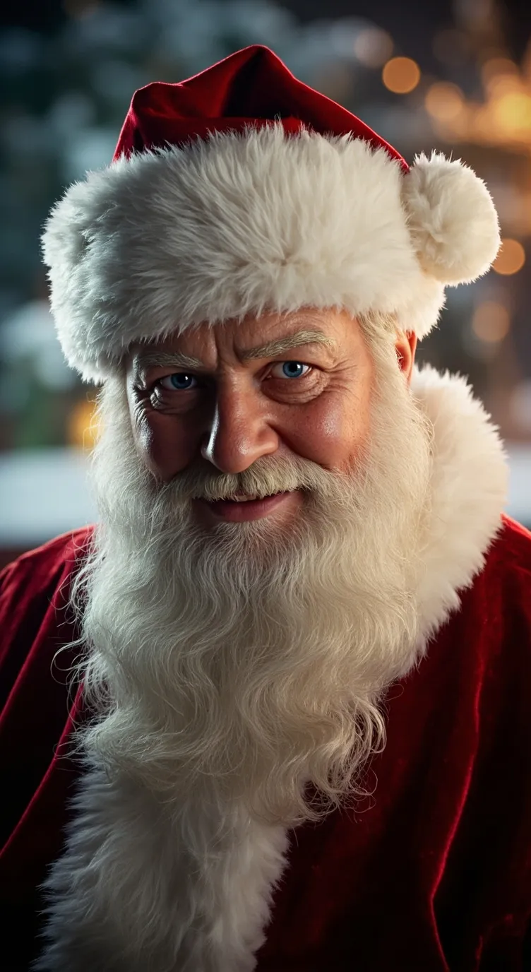 ai character: Santa background