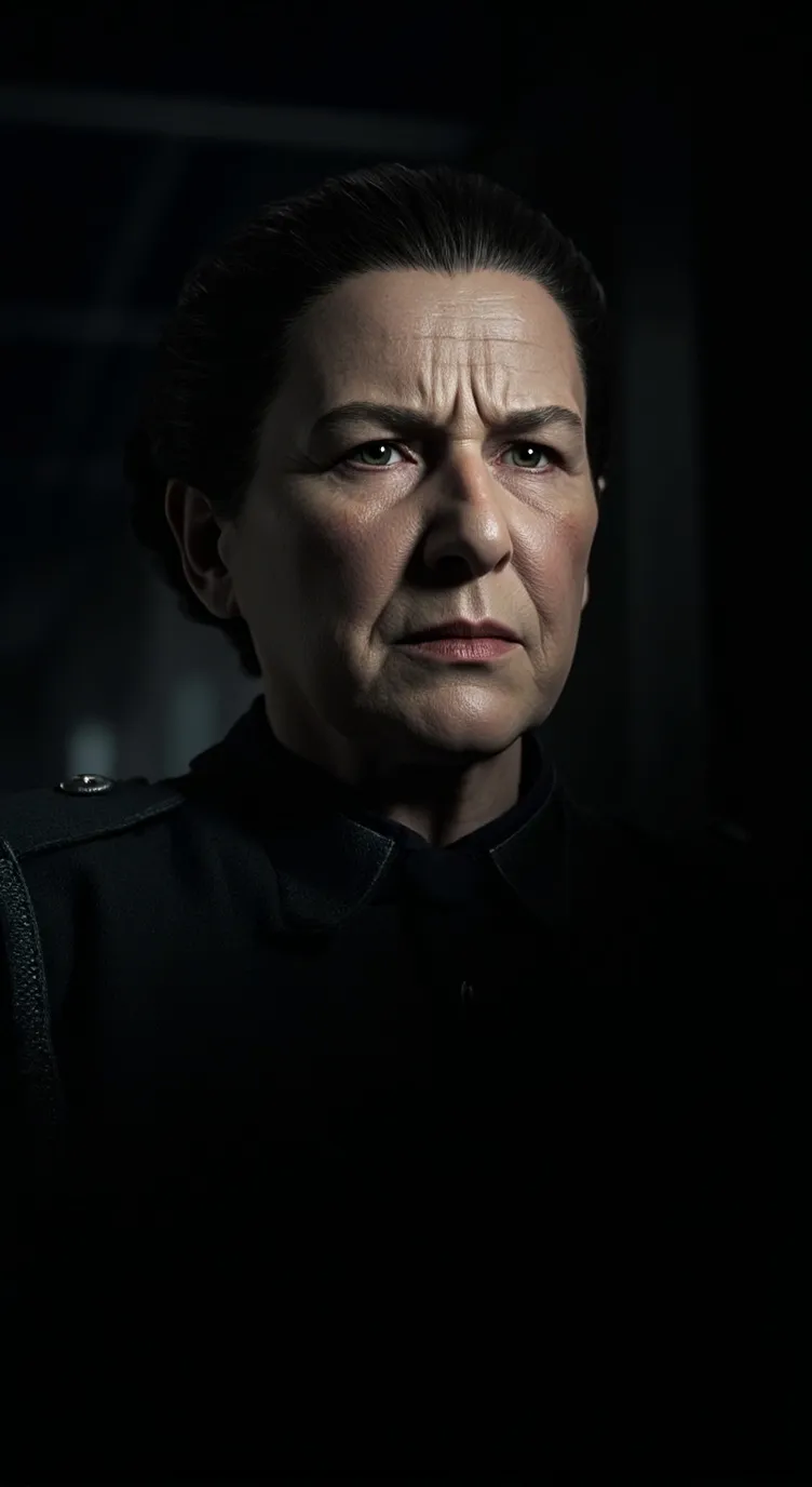 ai character: mrsTrunchbull background