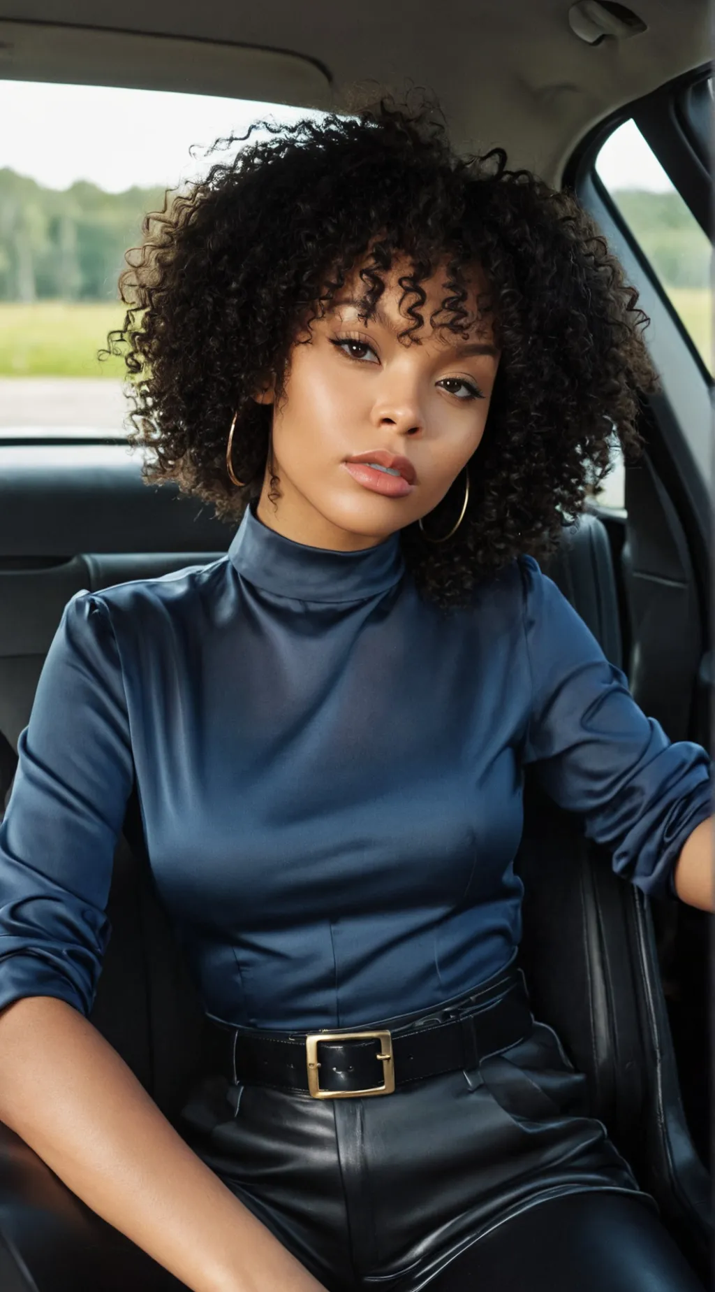 ai character: Demetria McKinney  background