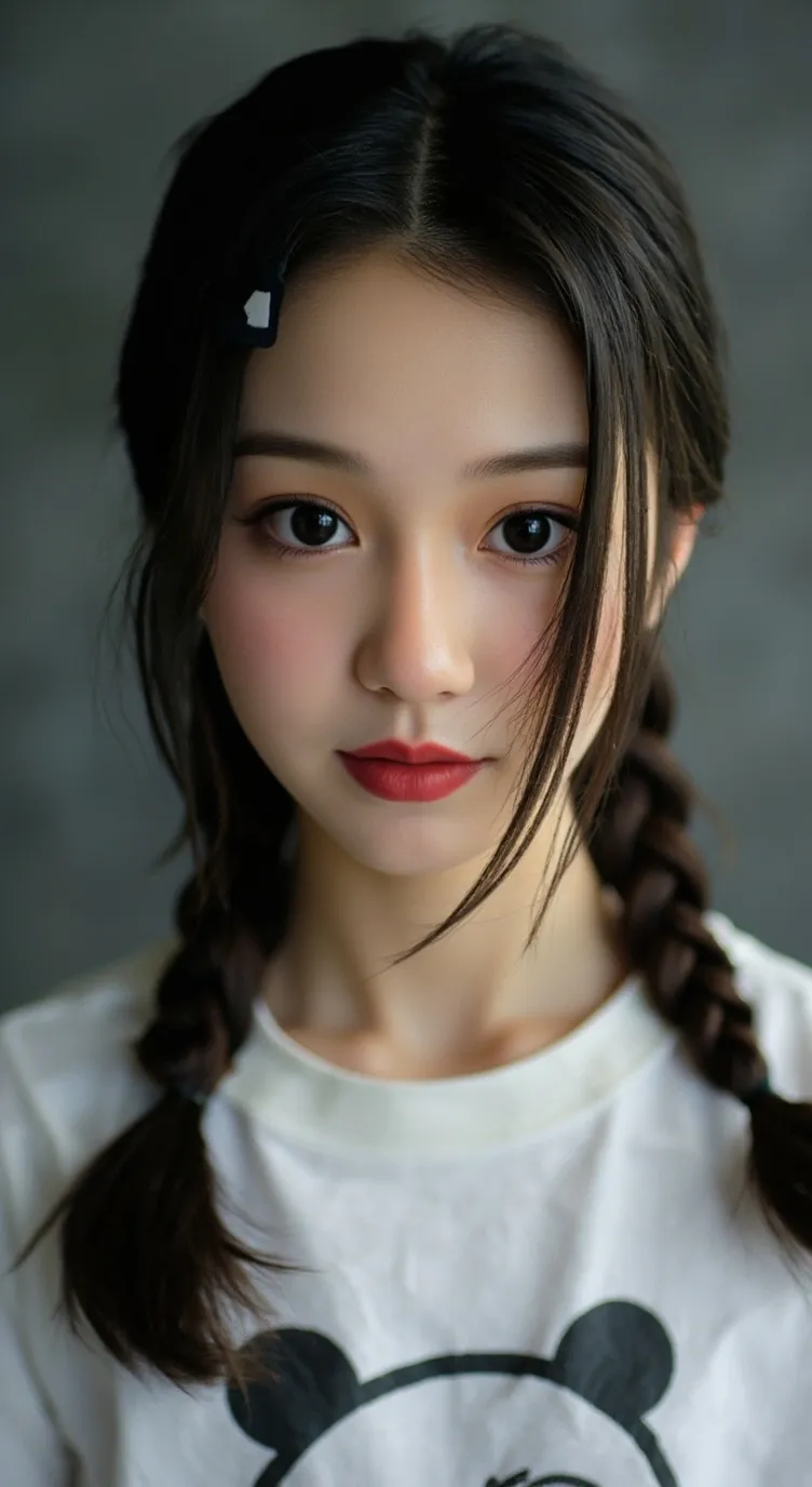 ai character: cute little angel background