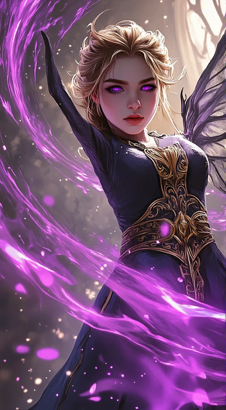 ai character: Scarlet  background