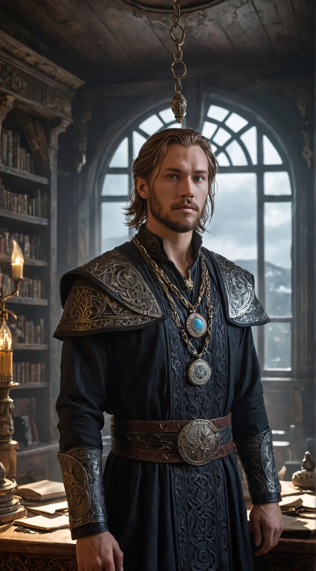 ai character: Eirik background